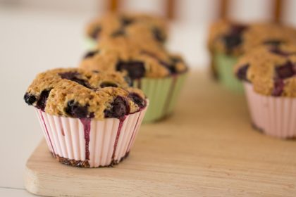 muffins aux bleuets