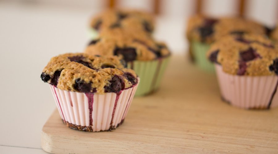 muffins aux bleuets