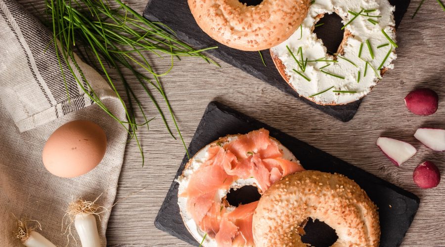 bagel saumon fume