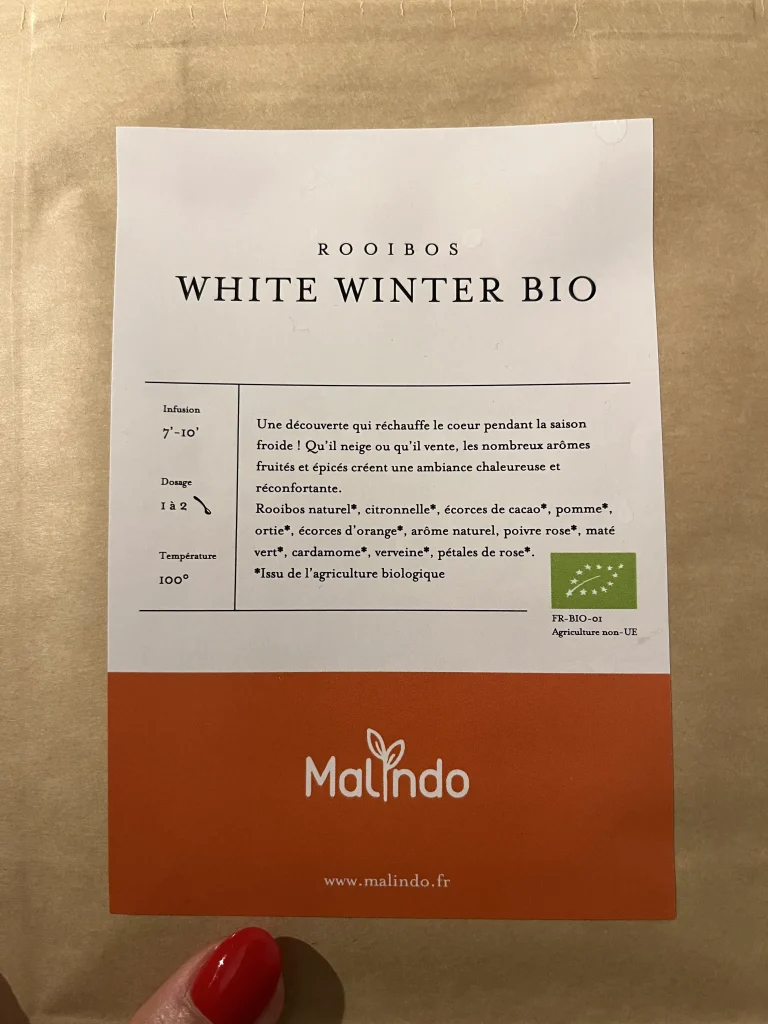 Un Rooibos White Winter Bio