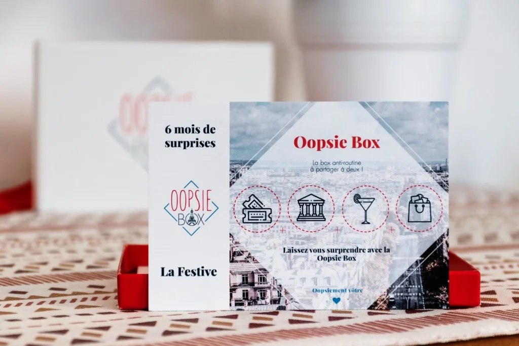 Ooprie Box Cadeau fête des mères