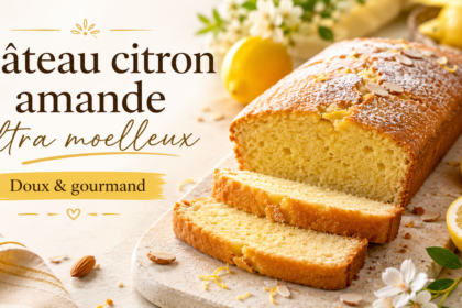 recette gateau citron amande