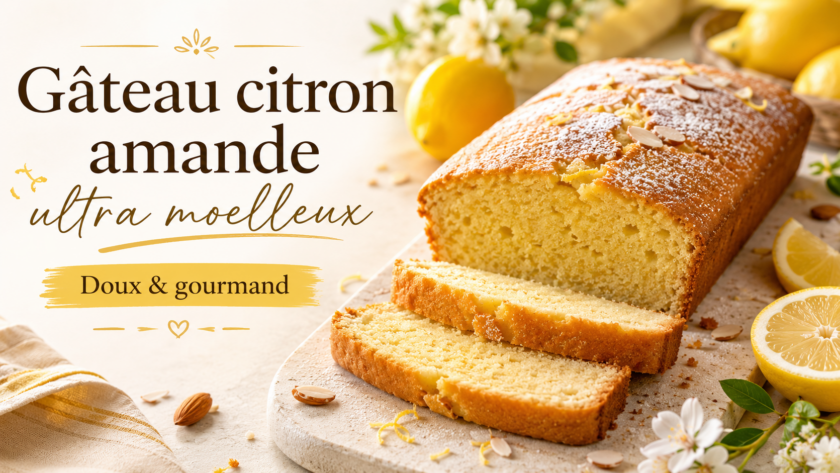 recette gateau citron amande
