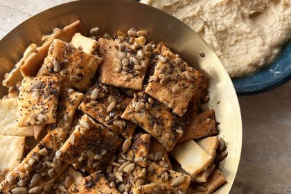 recette de crackers aux graines croustillants