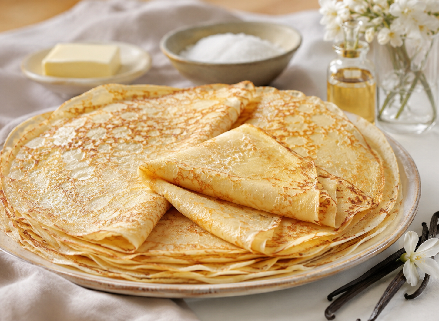 La meilleure recette de crêpes légères et fabuleuses 